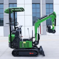 Electric mini excavator, an example of an Upgrade Drone